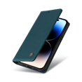 thumbnail image 2 of Funda para iPhone 15 Pro Estuche de Cuero PU Tipo Cartera con Ranuras para Tarjetas y Cierre Magnético, 2 of 5