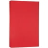 JAM Paper Legal Colored, 32lb, 8.5 x 14, Red Recycled, 500 Sheets