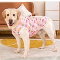 thumbnail image 4 of HQREA Pet Clothes Dog Summer T-Shirt Printed Breathable Dog Vest Clothes Outfit for Large Dogs, 4 of 5