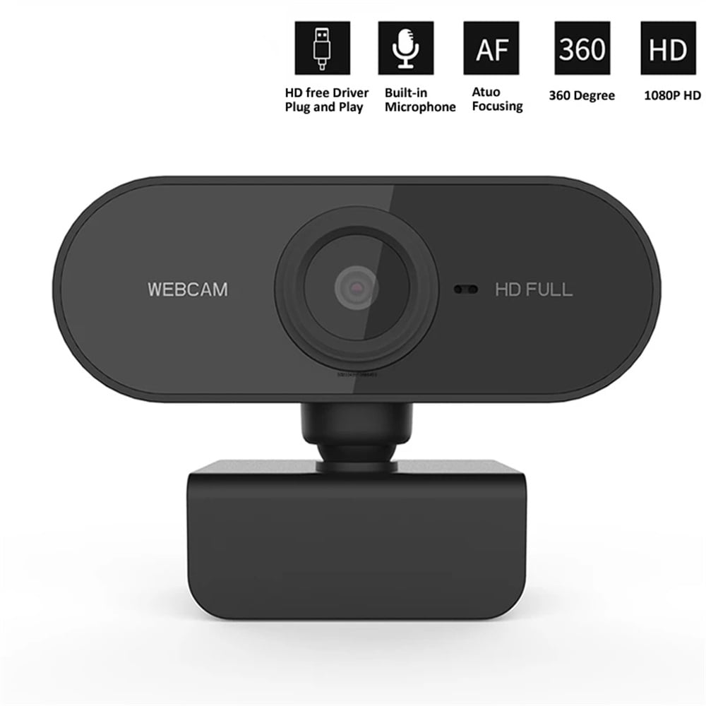 1080p HD Webcam USB Web Camera with Microphone