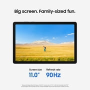 Samsung Galaxy Tab A11+ Widescreen Tablet, 256GB, Android 16, Silver