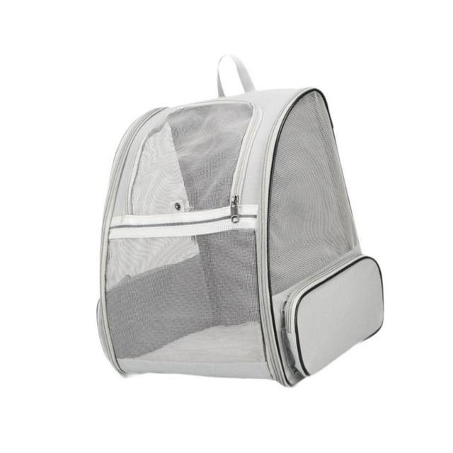 jinwen Pet Backpack Carrier for Small Cats Dogs Ventilated Design, Buckle Support for Gray