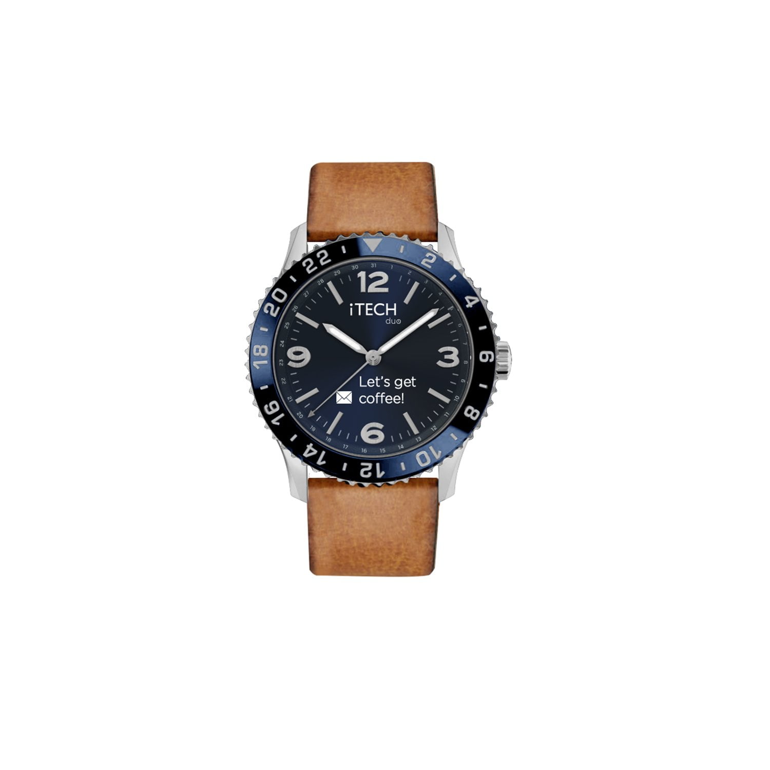 Analog watch with smart features Clearance