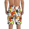 thumbnail image 4 of Lsque Colorful Balls Mens Sleep Pajama Shorts,Short Pajama Pants, Cotton Ultra-Soft Knit-Medium, 4 of 9