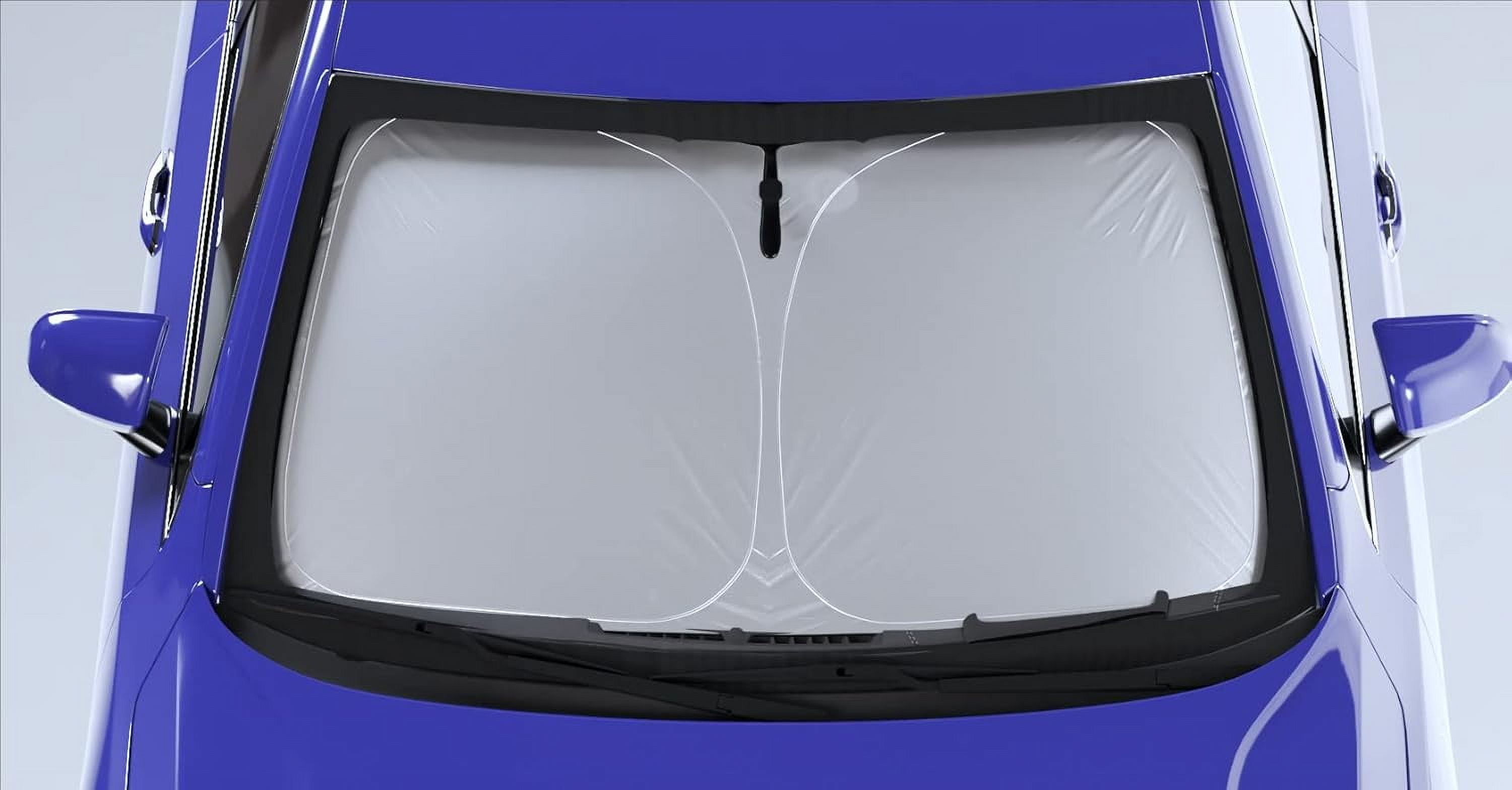 Autotech Park Parasole Pieghevole Su Misura Per Mercedes EQE SUV 2023-2025 – Riflettente, Isolante, Custodia Inclusa