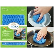 NO ODOR Dish Cloth for All Purpose Dish Washing (1 Pk) | No Mildew Smell from Sponges, Scrubbers, Wash Cloths, Rags, Brush | Outlast ANY Kitchen Scrubbing Sponge or Cotton Dishcloth
