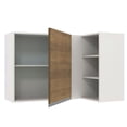 thumbnail image 4 of Alacena Gabinete Superior De Esquina Cocina Madesa Glamy BM, 4 of 5