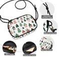 thumbnail image 3 of FORMRS Mini Crossbody Bag for Women Adjustable Shoulder Rope Travel Casual Phone Purse, Orange Christmas House, 3 of 7