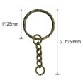 thumbnail image 4 of 50PCS Split Ring Metal DIY Multi-purpose Jump Ring Loop Ring with Link Chain, 4 of 5