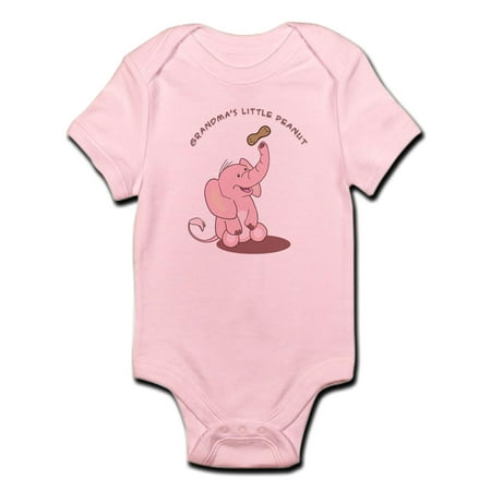 

CafePress - Grandma s Little Peanut Infant Bodysuit - Baby Light Bodysuit