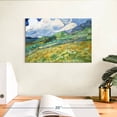 thumbnail image 3 of Elephant Stock Landscape From Saint Remy Wall Art - Horizontal Canvas Wall Art - Living Room Wall Decor - Nature Canvas - White And Blue Decor By Vincent Van Gogh - 12" x 8", 3 of 8