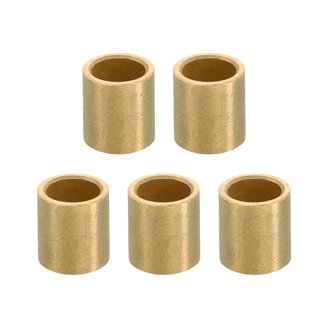 Rondelles/Spacers Laiton M4 - 5 Pièces - 4mm Alésage X 8mm Diamètre X 5mm Longueur - Marque Uxcell