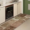thumbnail image 3 of 2x6 FT Kitchen Runner Rugs Non Skid Washable, Faux Wool Rug Runners for Hallways Bathroom Carpet Runner, Soft Indoor Modern Floor Rug for Entryway Laundry Room, 3 of 11