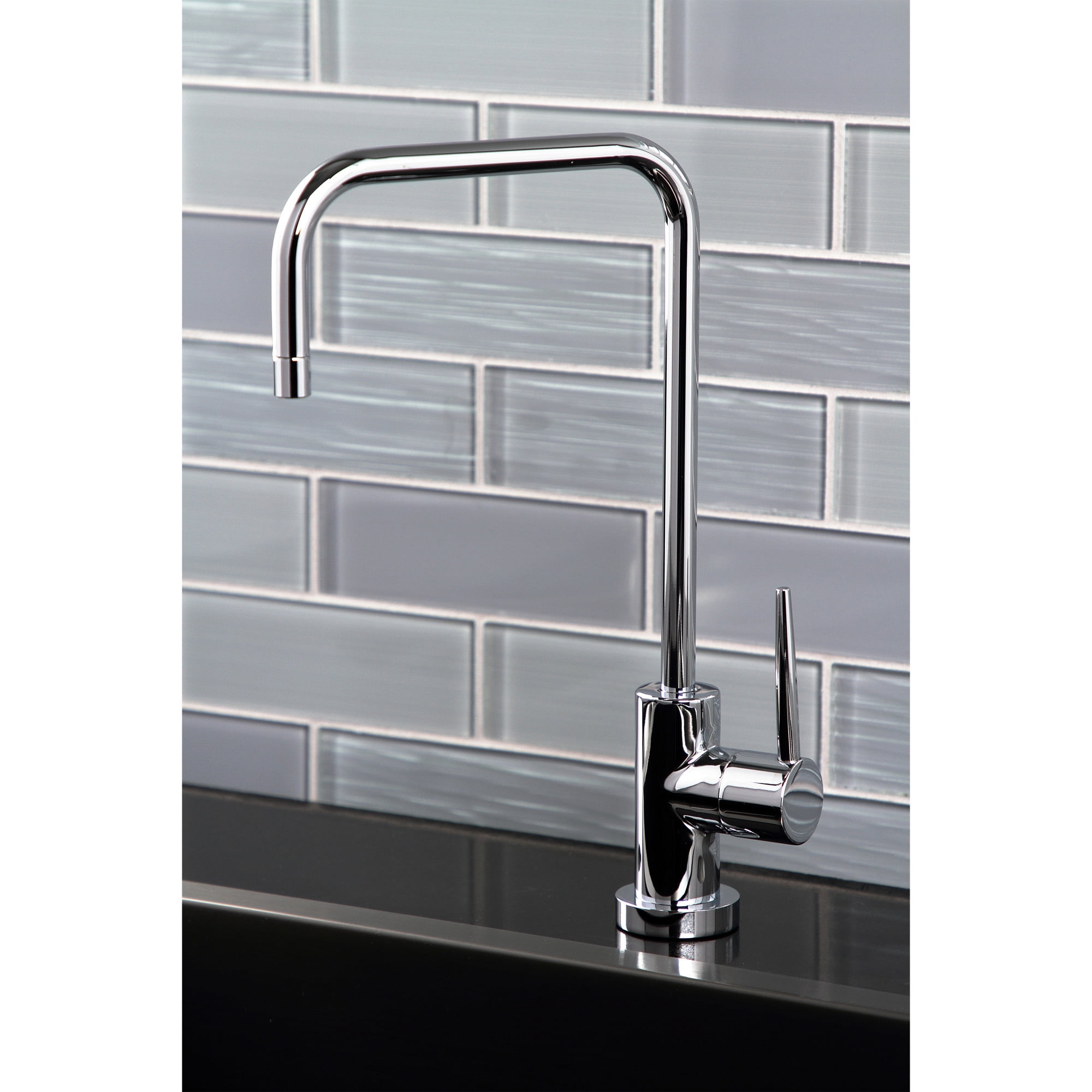 Kingston Brass KS6191NYL New York Single-Handle 1-Hole Deck Mount Water Filtration Faucet in Polished Chrome