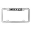Jeep SRT-8 Chrome Plated Metal Top Engraved License Plate Frame Holder