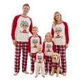 thumbnail image 5 of Matching Christmas Pajamas for Family and Dog, Holiday Sleepwear Outfits, 5 of 10