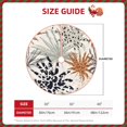 thumbnail image 2 of Sikiie Tropical Leaves Nativity Christmas Tree Skirt, Jesus Christian Winter Holiday Tree Mat Decoration(30-48IN), 2 of 6