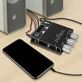 Linjieee Bluetooth 5.0 Audio Amplifier Board Module 2.0 Channel 50W*2