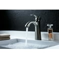 thumbnail image 2 of Anzzi L-AZ013BN Rhythm Series Single Handle Bathroom Sink Faucet in Brushed Nickel, 2 of 4