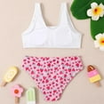 thumbnail image 6 of Xinhuaya Big Girls 2Pcs Swimwear Kids Bikini Beach Sets Child Summer Swimsuits Bathing Suit 8-12 Years, 6 of 7