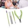 thumbnail image 4 of Stainless Steel Nail Clipper Set Portable Manicure Tools for Home Travel, 4 of 7