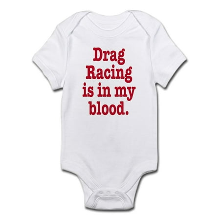 

CafePress - Drag Racing Infant Bodysuit - Baby Light Bodysuit