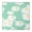 White-231, variant on Square Fitted Tablecloth Waterproof with Watercolor Daisy and Bee Print, Boho Chic Floral Cover for Patio Kitchen Picnic