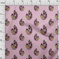 thumbnail image 2 of oneOone Viscose Chiffon Fabric Leaves & Floral Block Fabric Prints By Yard 42 Inch Wide, 2 of 4