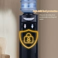 thumbnail image 6 of WSYW Hot & Cold Top Loading Water Dispenser, 5 Gallon Water Cooler Dispenser with Child Safety Lock, Ideal for Home Office Use, Black, 6 of 7