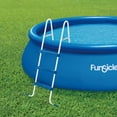 thumbnail image 3 of Funsicle 42" SureStep Pool Ladder, for Above Ground Swimming Pools, Blue & White, 3 of 6