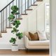 thumbnail image 2 of Garvee 183 cm artificial ficus lyrata con blanca pot - grande plastic plants para indoor y outdoor decoration, suitable para bedrooms, 2 of 6