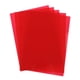thumbnail image 2 of 5 hojas de papel retráctil multicolor con superficie esmerilada rojo, 2 of 9