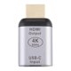 thumbnail image 2 of 4K 60Hz USB 3.1 Type C Female to HDMI Male Adapter Converter for MacBook Chromebook Pixel, 2 of 5