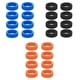 thumbnail image 5 of Qarigey 8 pack/lote funda protectora de silicona para ruedas de equipaje fácil de limpiar y reducir el ruido Envolturas para manijas de equipaje azul, 5 of 6