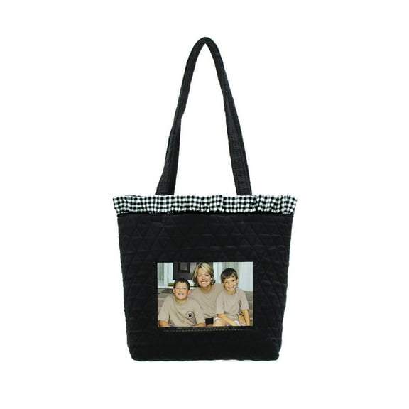 Black Picture Tote