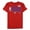 red, variant on Adidas Mens Jamal Crawford Graphic T-Shirt, Red, X-Large
