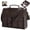 Coffee, variant on Mens Messenger Bag 17 Inch Vintage Leather Laptop Bag Magnetic Closure Large Satchel Computer Briefcase Shoulder Bag,Brown