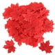 thumbnail image 1 of 100 unids/bolsa Hojas de arce artificiales para decoración de mesa de fiesta de boda de hoja de otoño de Acción de Gracias rojo, 1 of 8