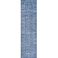 thumbnail image 4 of JONATHAN Y BOHEMIAN FLAIR 2 x 8 Runner Rug, Ferro Filigree - Blue, BMF108B-28, 4 of 9