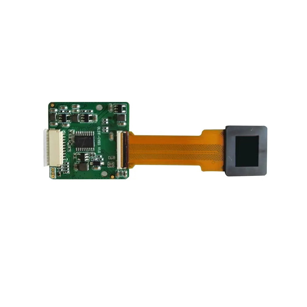 Micro oled display 0.5 inch oled microdisplay with 1280(RGB) × 960 high resolutions and 1000nits high luminance 60Hz, with CVBS/AV Adapter controller board for AR and VR headsets EVFS