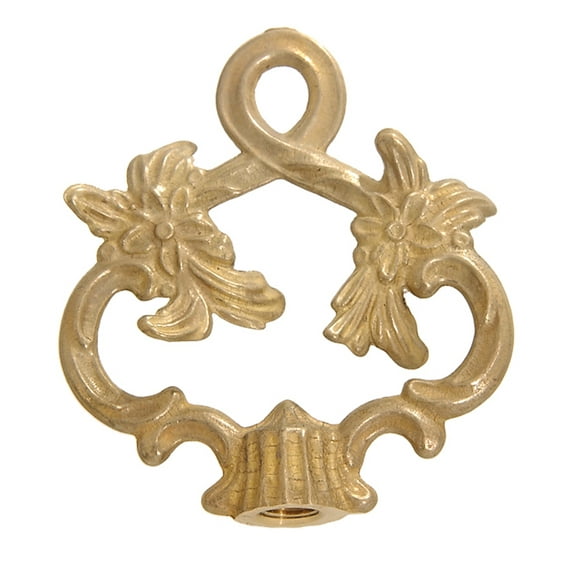 B&P Lamp® 3 1/2" Ht., Die Cast Brass Finial, 1/8F, Unfinished