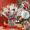 thumbnail image 2 of Decoración de mesa navideña BHLUUIYER, centro de mesa, árbol de 14 cm, 2 of 8