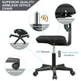 thumbnail image 3 of JOINSUN Desk Chair with Lumbar Support & Adjustable Height, 200 lb. Capacity, Black, 3 of 9