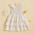 thumbnail image 6 of Xdegoge Girl Dresses Size 5T My Orders Dresses Maxi Dress Ruffle Sleeve Toddler Girl Dresses Birthday Holiday Princess Toddlerdress Or, 6 of 8