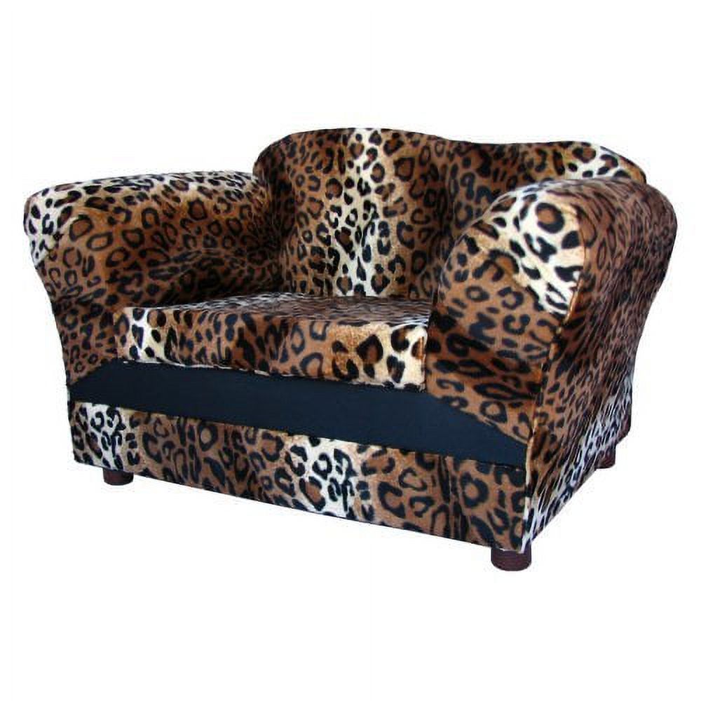 Fantasy Furniture CW11 Fantasy Furniture Wave Chair Leopard - image 4 of 4