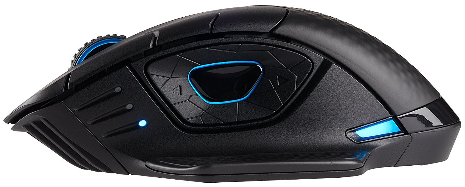Corsair DARK CORE RGB SE Performance Wired / Wireless Gaming Mouse with Qi® Wireless Charging - image 3 of 5