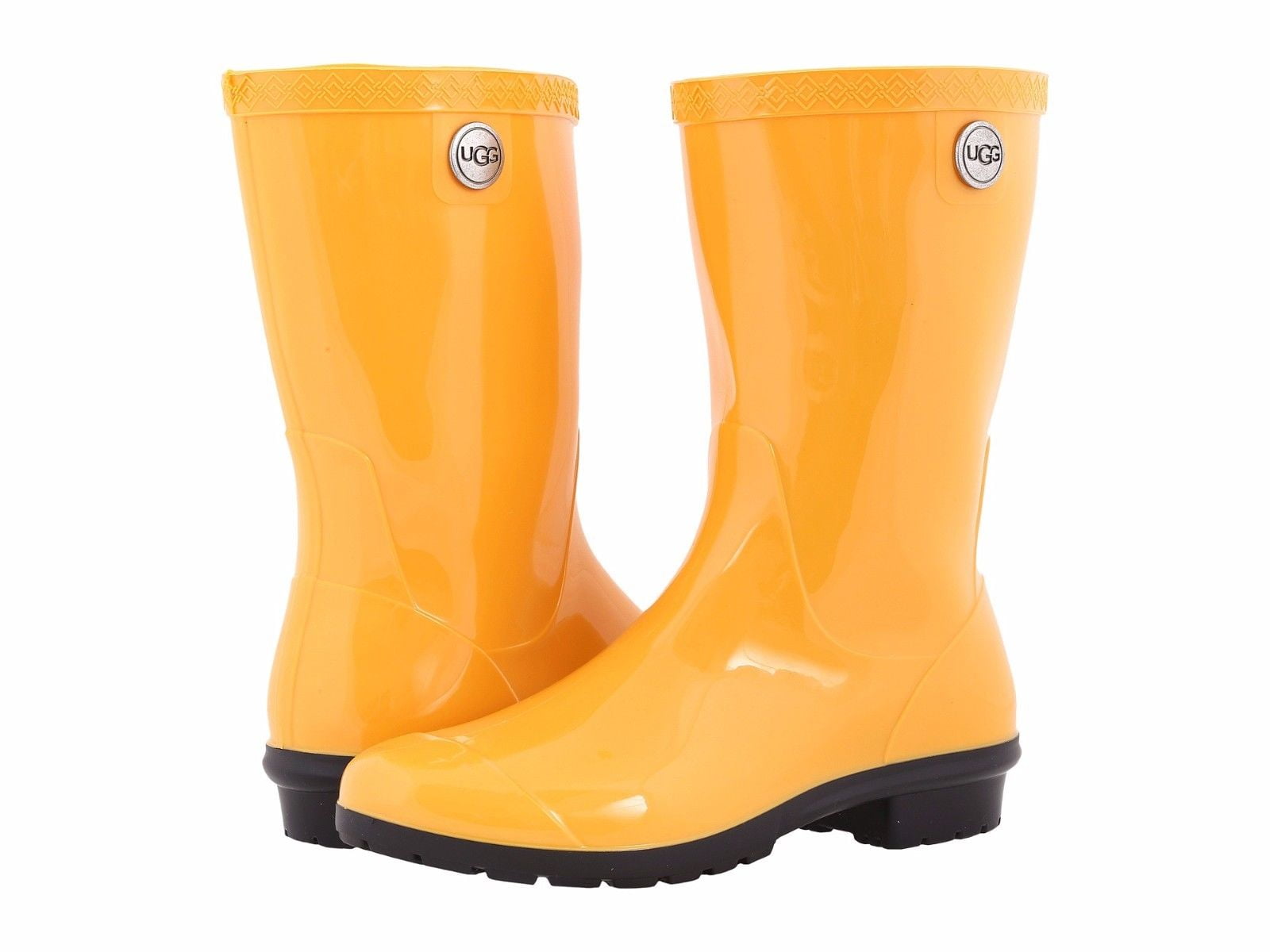 ugg rain boots yellow