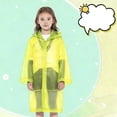 thumbnail image 2 of LIZENG Girls Clear Rain Jacket for Kids Reusable Waterproof Quick Dry Raincoat Children Lightweight Hiking Camping Rain Poncho, 2 of 8