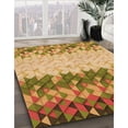 thumbnail image 2 of Ahgly Company Indoor Rectangle Patterned Cantaloupe Orange Area Rugs, 5' x 7', 2 of 6