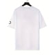 thumbnail image 2 of Camiseta blanca informal para hombre - Estampado gráfico "ONE", poliéster, cuello redondo, manga corta, lavable a máquina, ideal para actividades de verano, 2 of 6